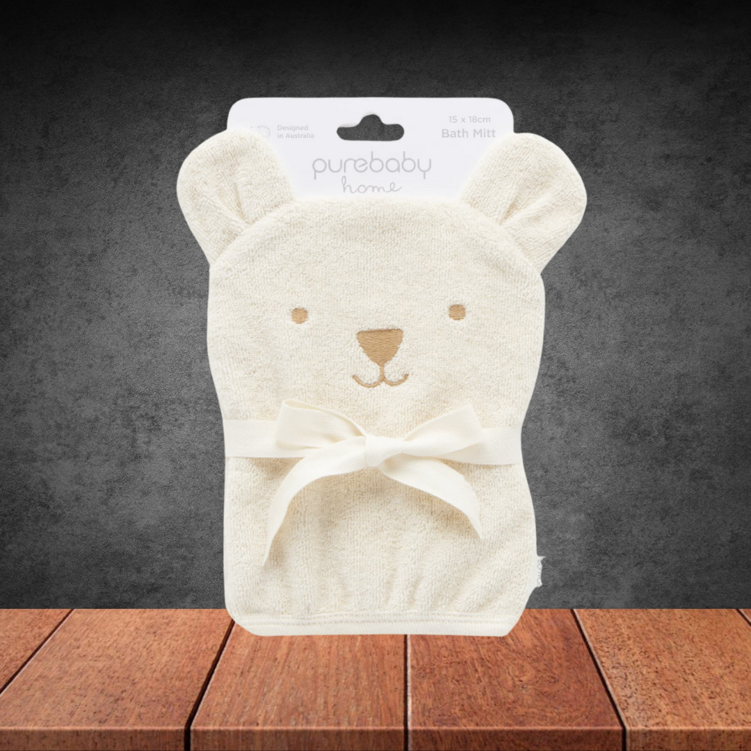 Pure Baby Organic Bath Mitt
