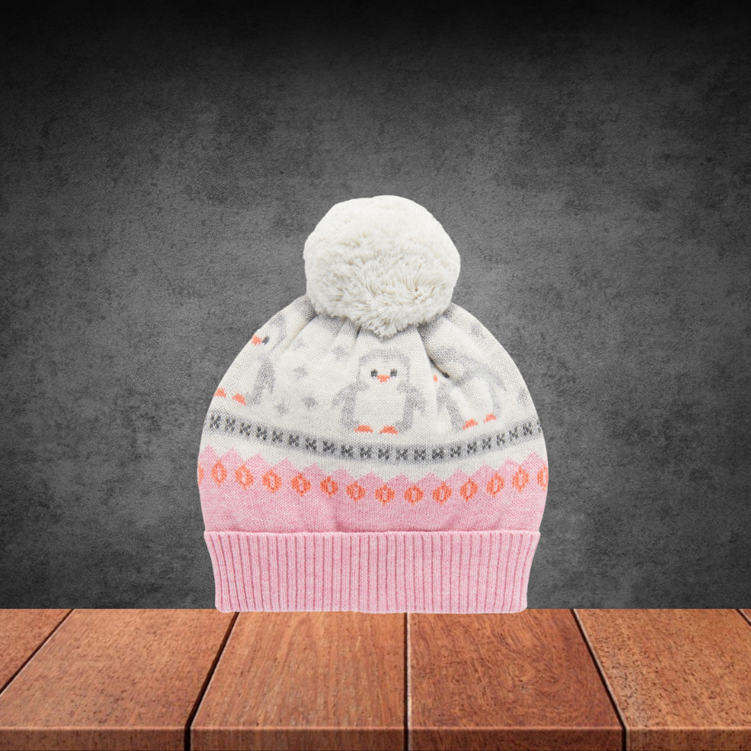 Pure Baby Penguin Fairisle Beanie