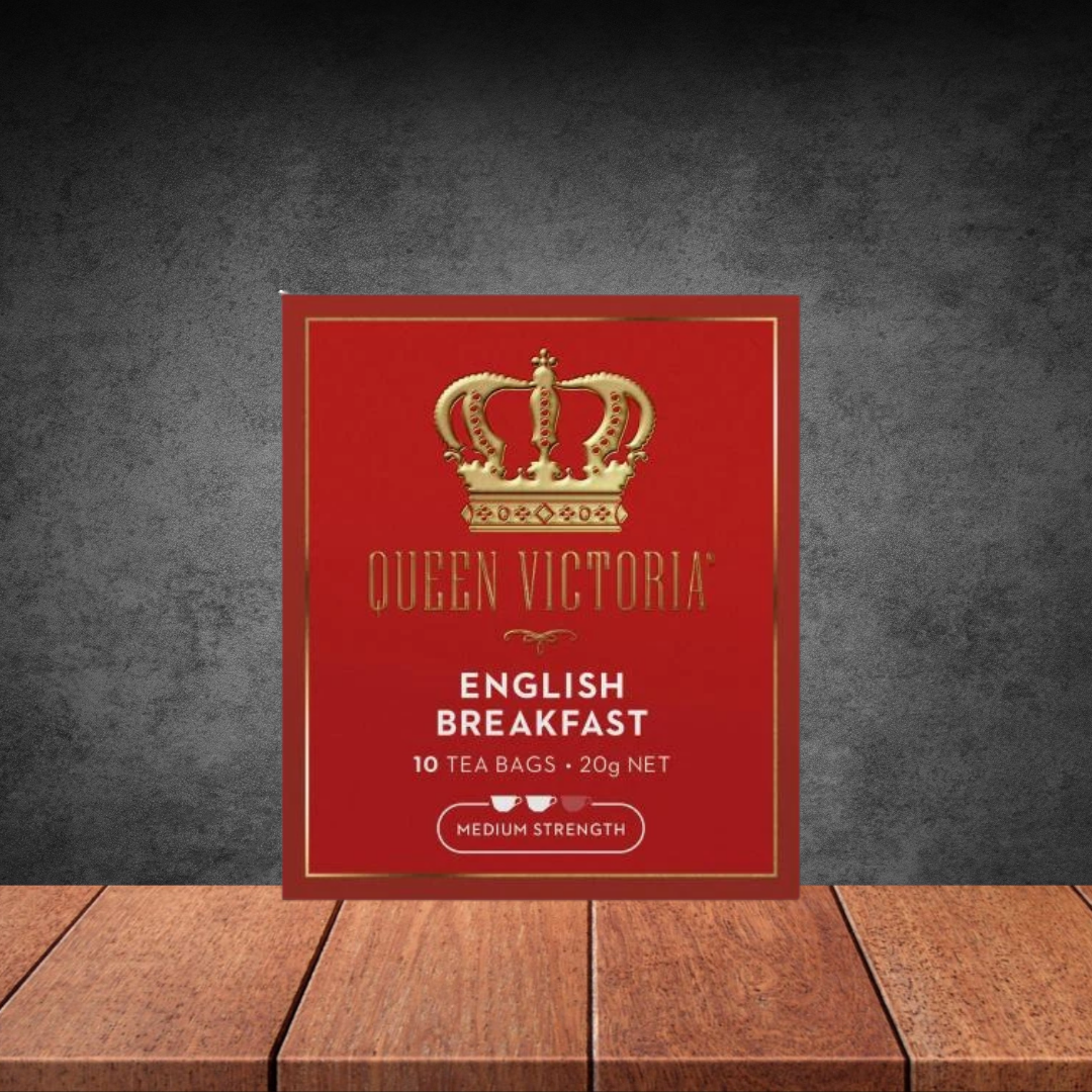 Queen Victoria English Breakfast Tea Bags 10pk
