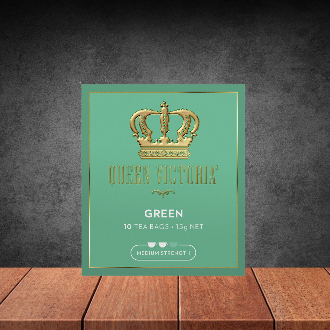 Queen Victoria Green Tea Bags 10pk