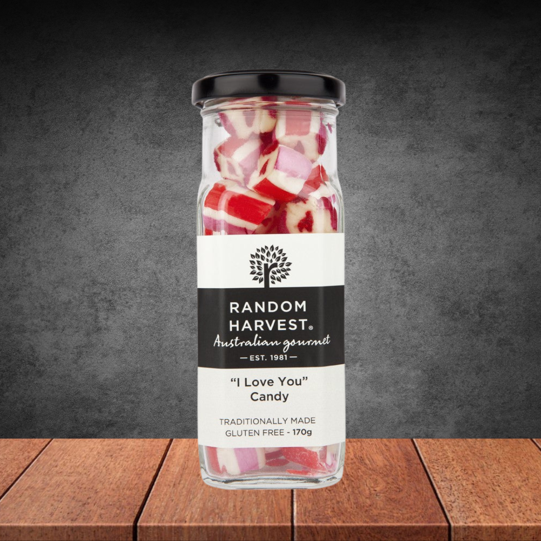 Random Harvest 'I Love You' Rock Candy 170g