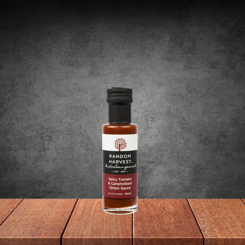 Random Harvest Spicy Tomato & Caramelised Onion Sauce 100ml