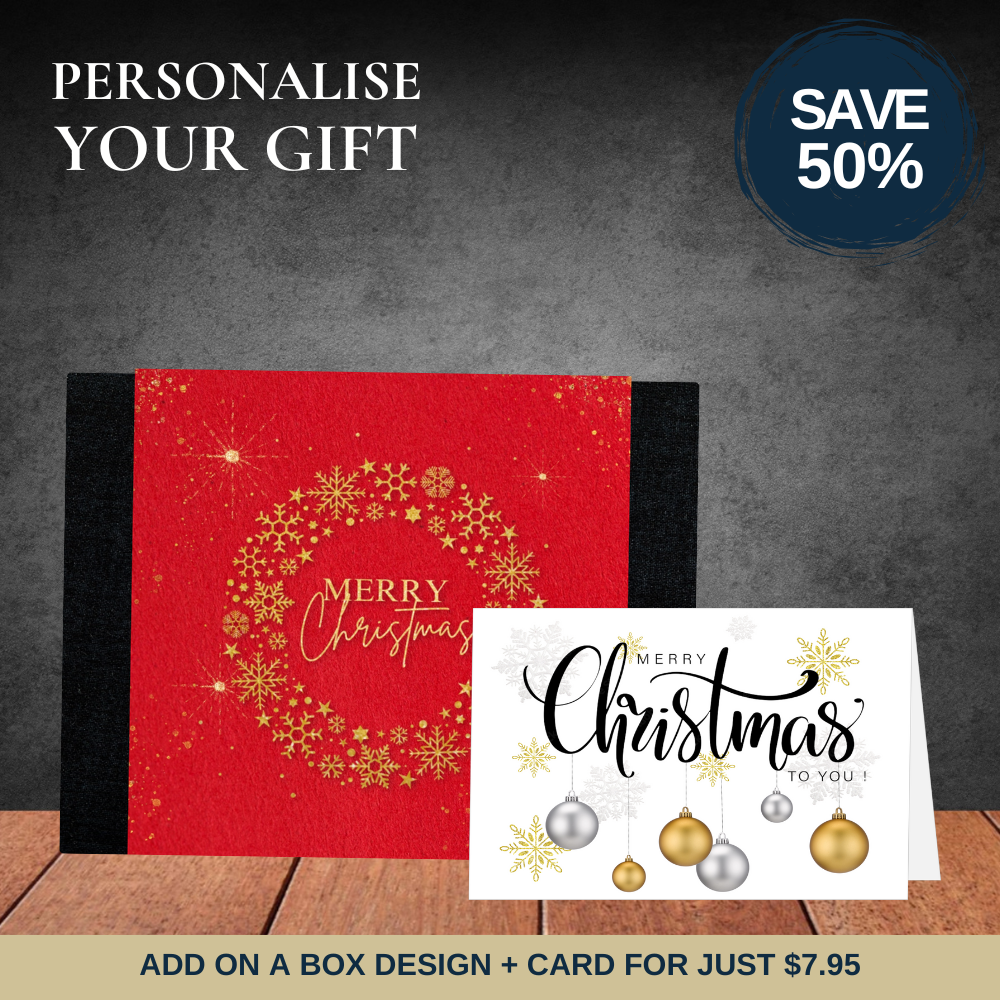 Red Merry Christmas Wreath Sleeve + Card Bundle
