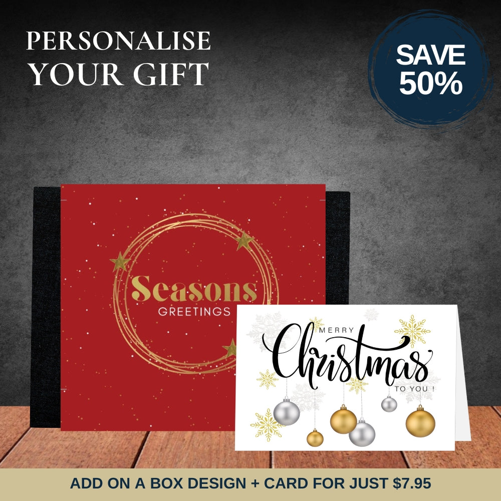 Red Merry Christmas Wreath Sleeve + Card Bundle