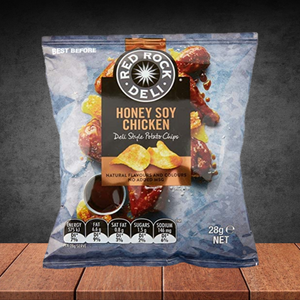 Red Rock Deli Chip Honey Soy Chicken 28g