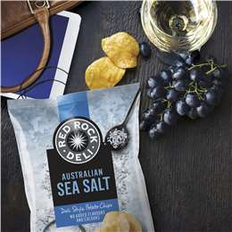 Red Rock Deli Chip Sea Salt 28g