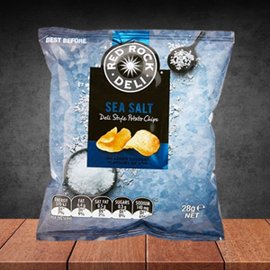 Red Rock Deli Chip Sea Salt 28g