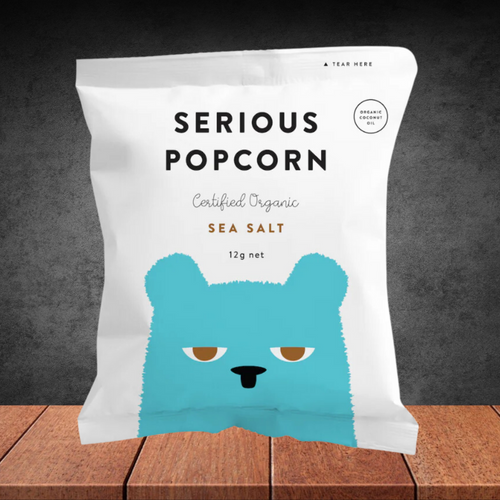 Serious Food Co Sea Salt Popcorn 12g