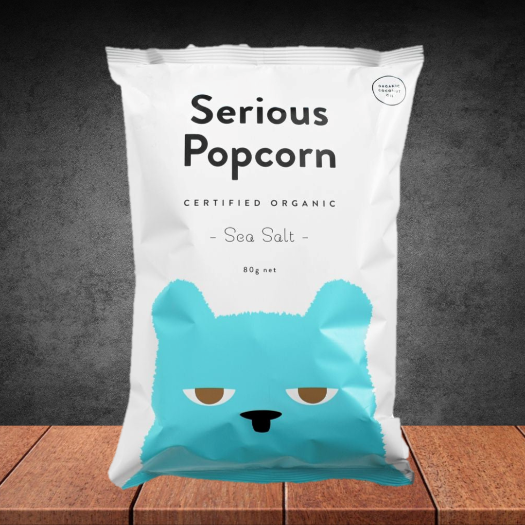 Serious Food Co Sea Salt Popcorn 80g
