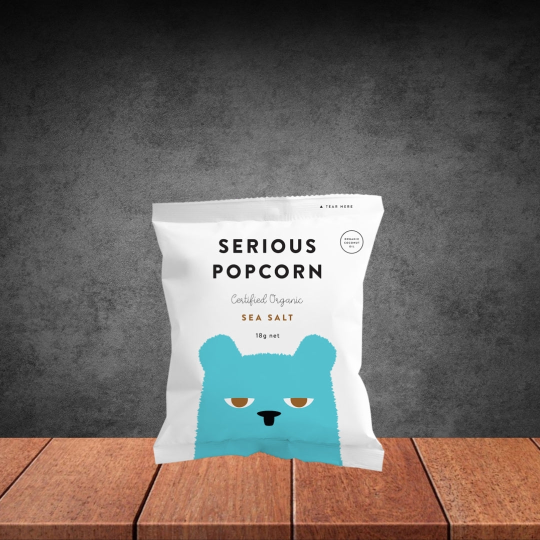 Serious Sea Salt Popcorn 18g