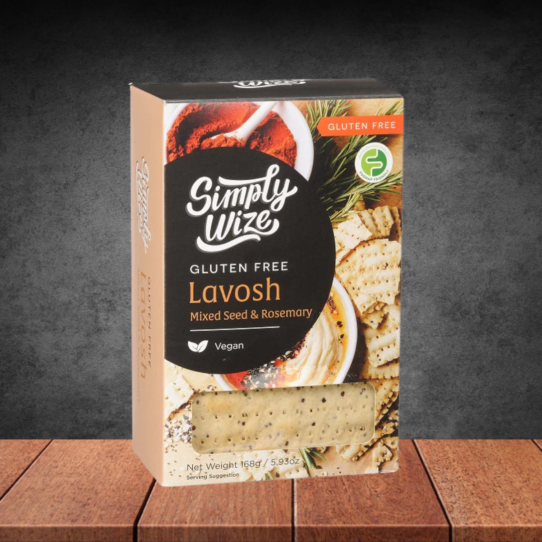 Simply Wize Lavosh with Seeds 168g