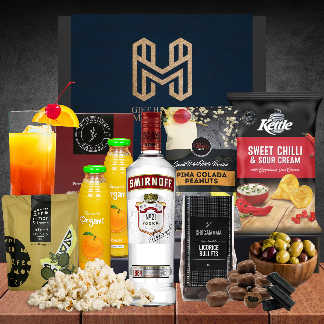 Smirnoff Cocktails & Treats Hamper