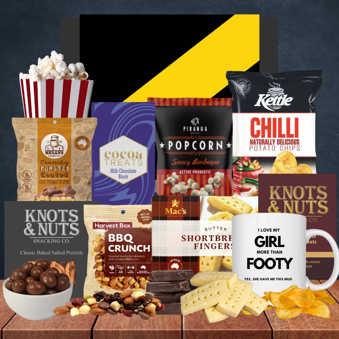 Snack Gift for AFL for Richmond Tigers FC fans