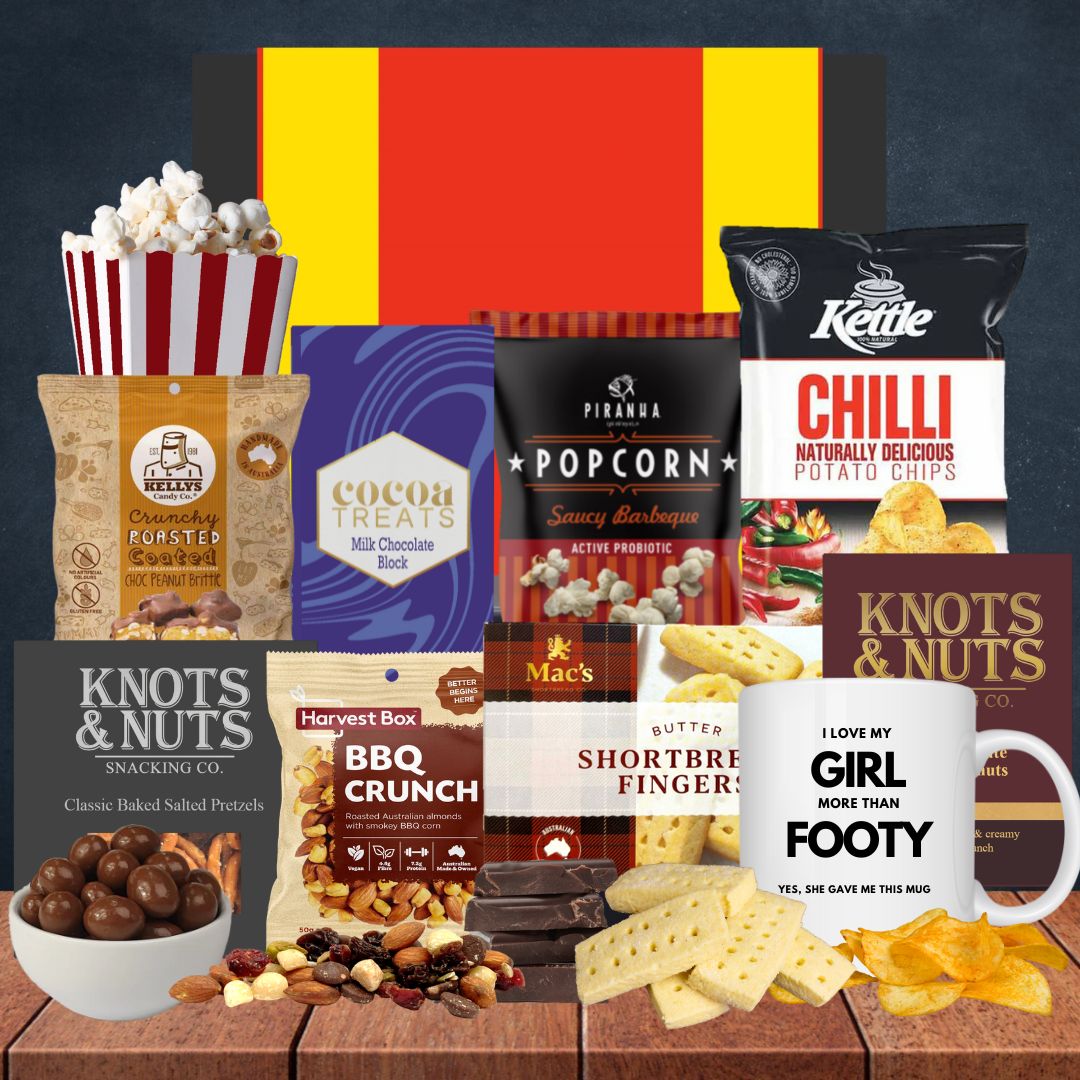 Snack Gift for AFL for gold coast suns fans fc