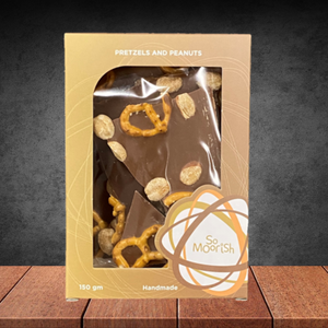 So Moorish Chocolate Pretzels & Peanuts Shards 150g