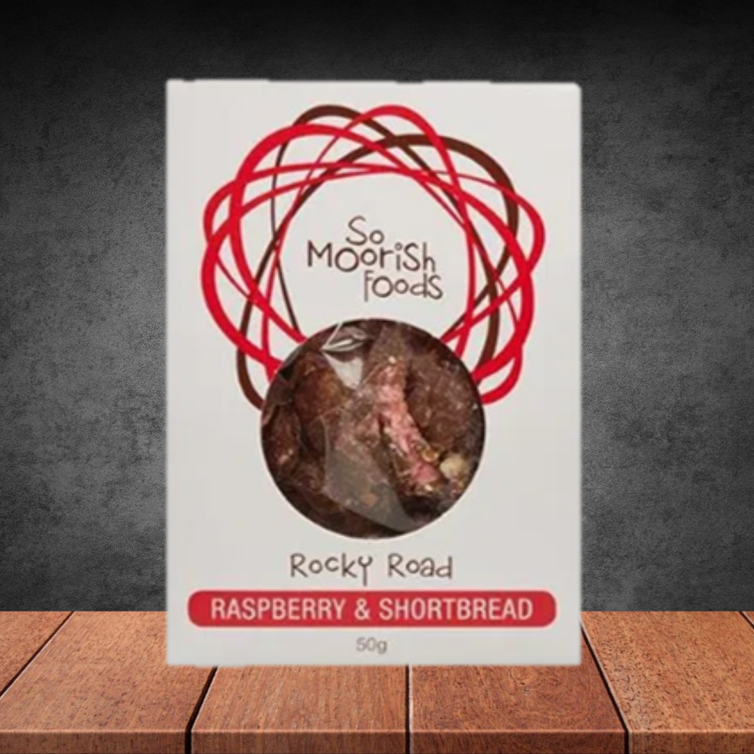 So Moorish Mini Raspberry & Shortbread Rocky Road 50g