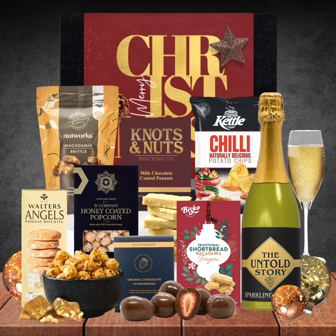 Sparkling Brut Melbourne Christmas Hamper Featured Image
