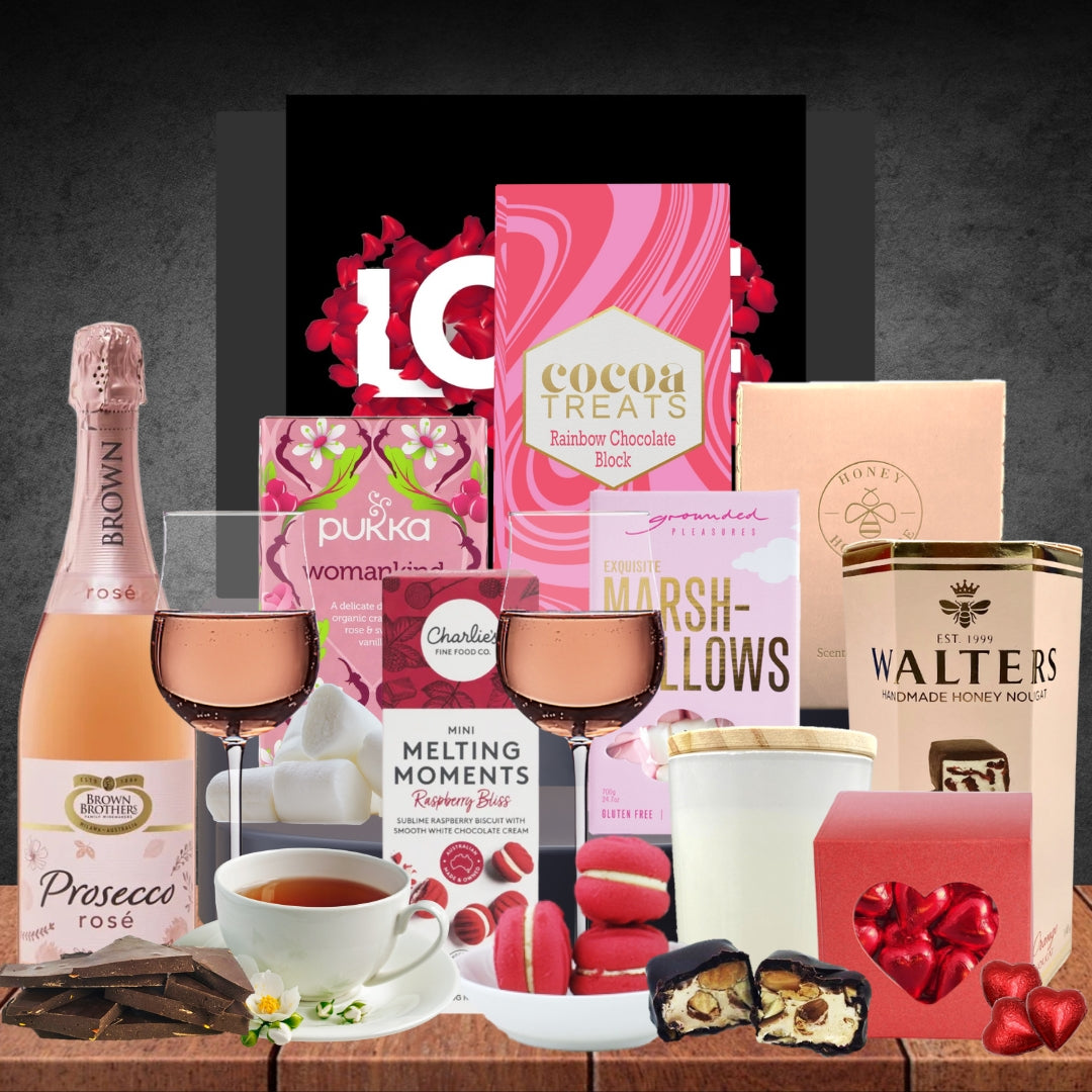 Sparkling & Pamper Valentines Hamper For Her Featured Image