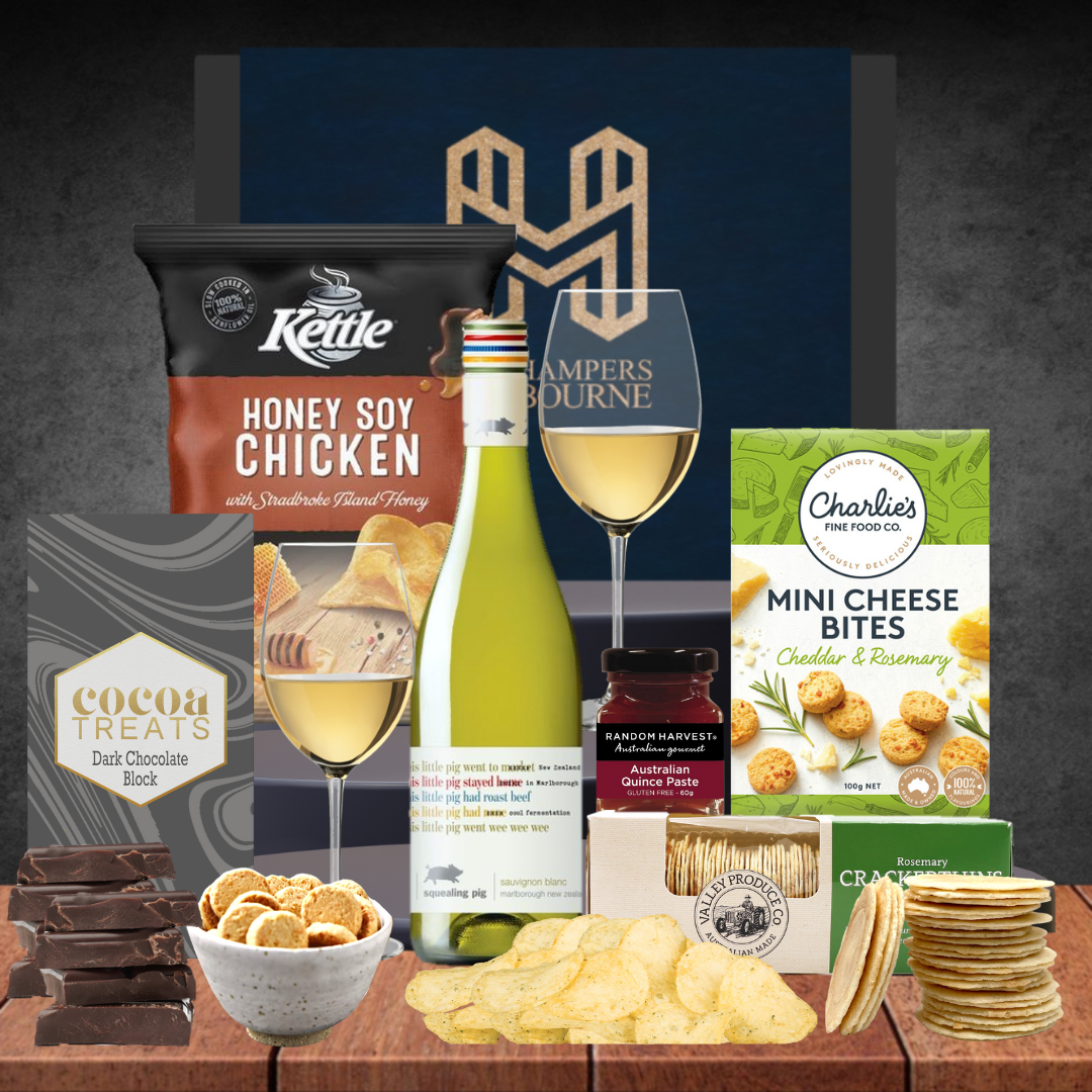 Squealing Pig Wine Hamper