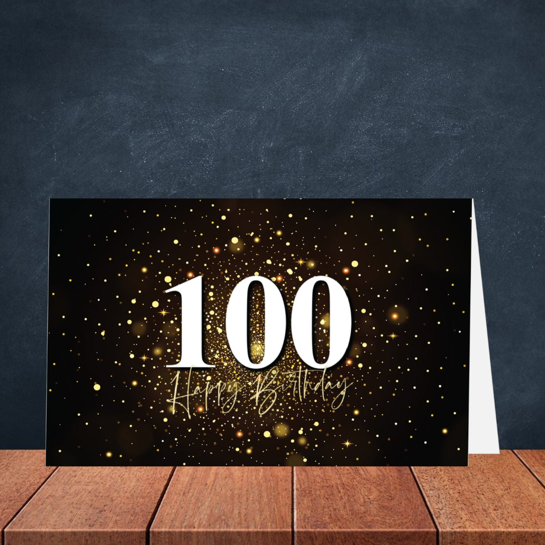 100th Birthday Greeting Card