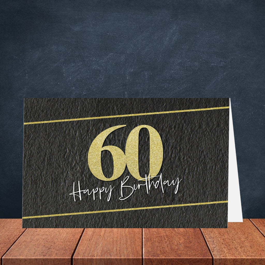 60th Birthday Greeting Card