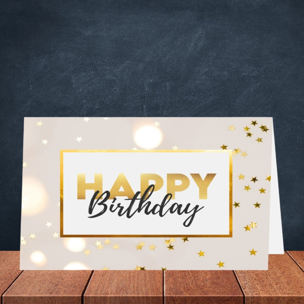 Happy Birthday Greeting Card
