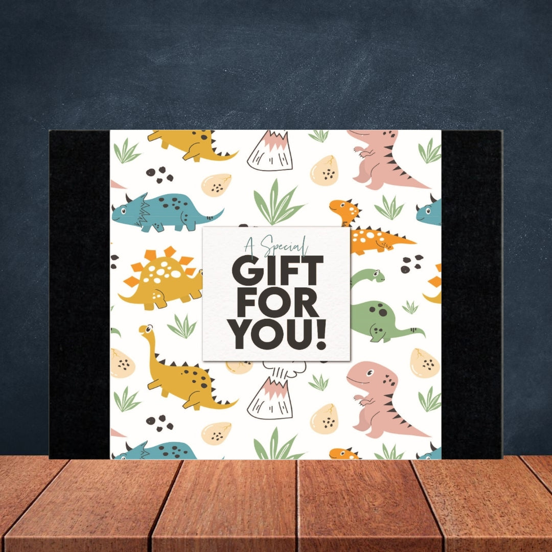 Kids Cute Dinos Box Design