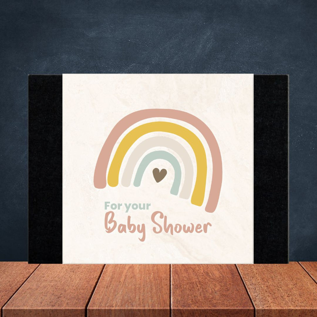 Baby Shower Rainbows Box Design