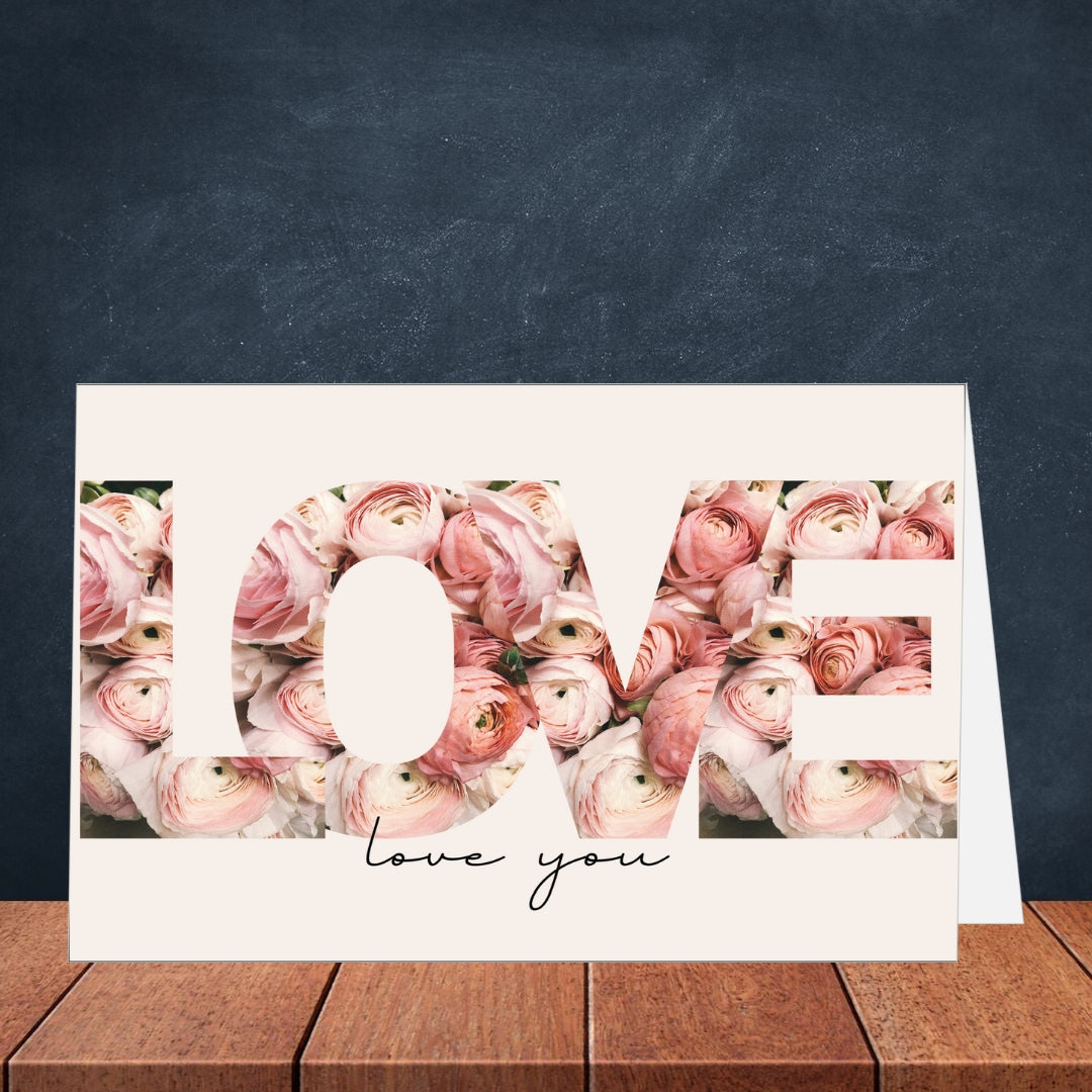 Love You Greeting Card