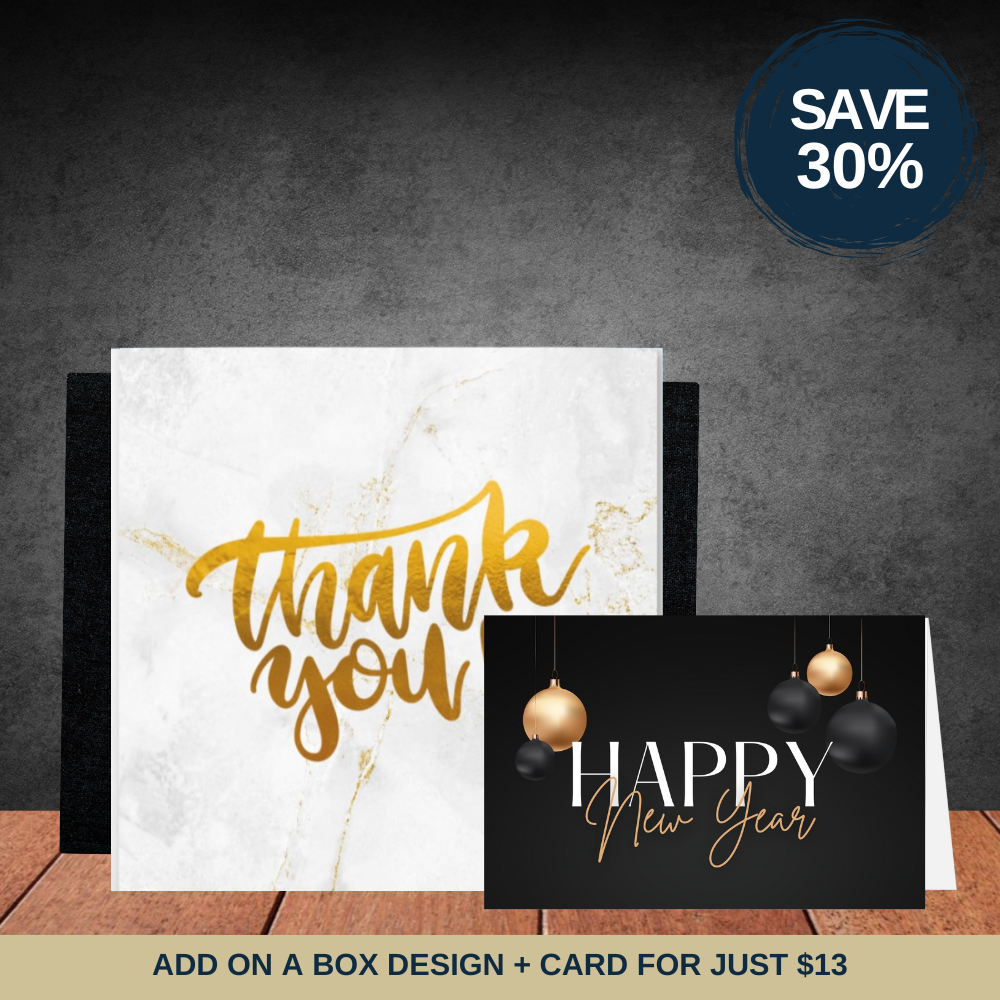 Thank You Sleeve + New Year Card Bundle
