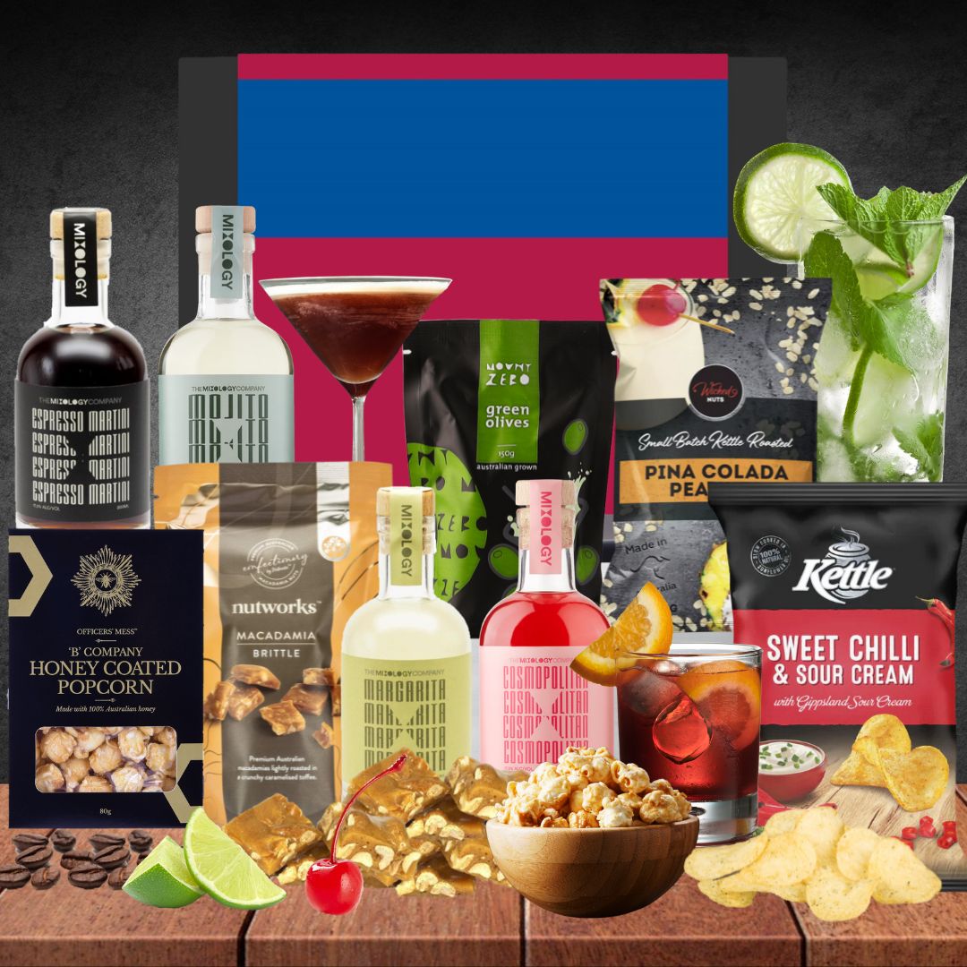 The AFL Cocktail Hamper for Brisbane Lions FC Fans