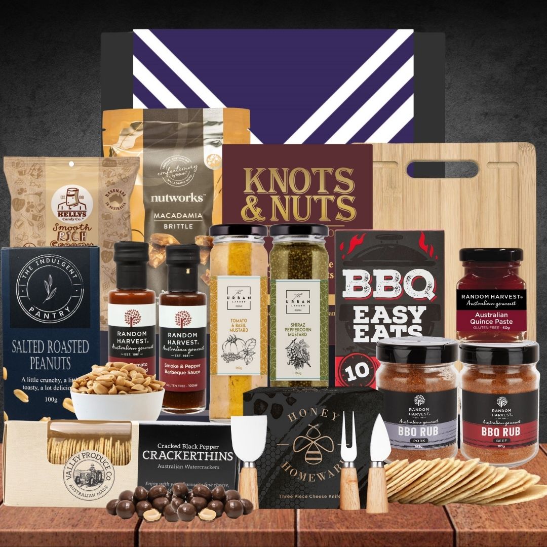 The Aussie AFL BBQ Hamper for Fremanthle FC Fans