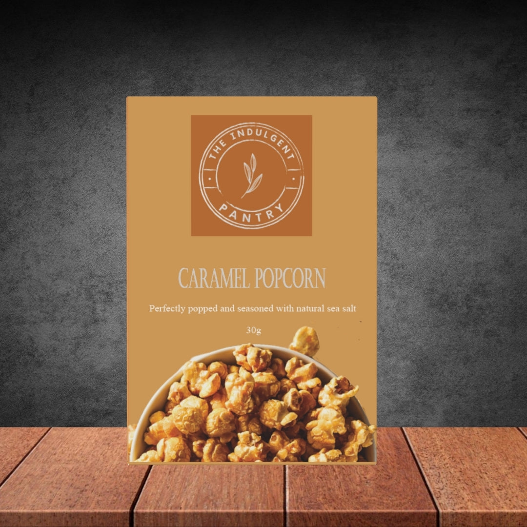 The Indulgent Pantry Sweet Caramel Popcorn