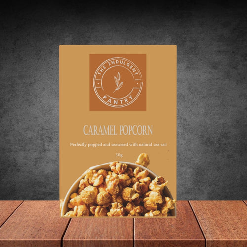 The Indulgent Pantry Sweet Caramel Popcorn