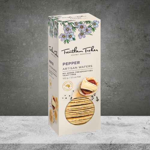 Trentham Tucker Pepper Artisan Wafers 100g