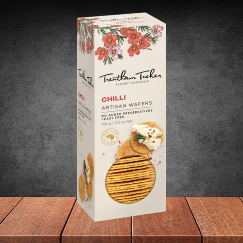Trentham Tucker Thin Wafers Chilli 100g