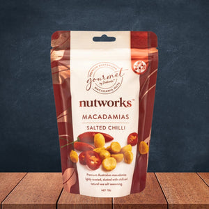 Nutworks Salted Chilli Macadamias 75g