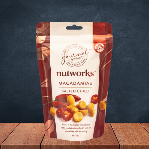 Nutworks Salted Chilli Macadamias 75g