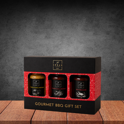 Urban Larder Gourmet BBQ Gift Set