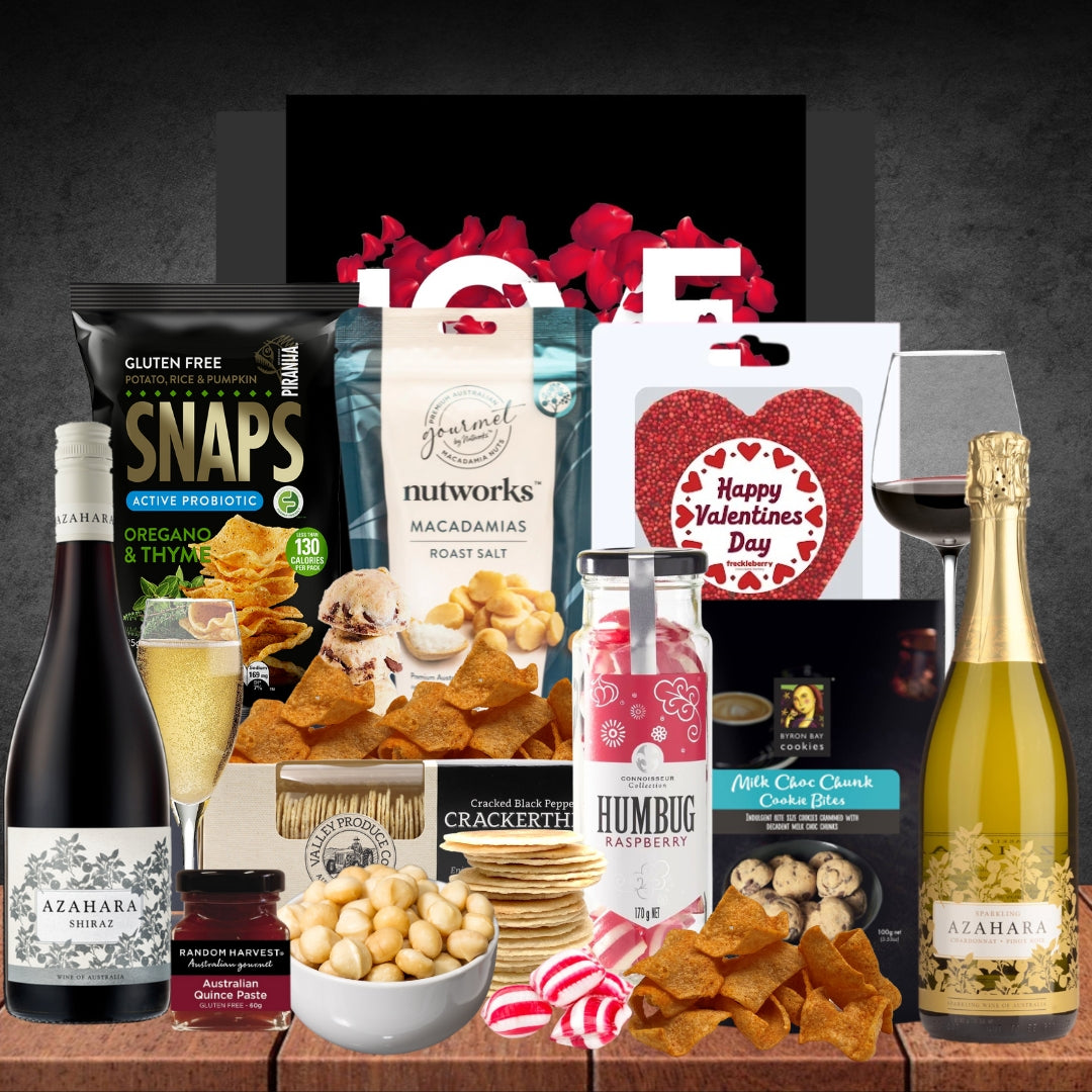 Valentine's Wine Combo Hamper Featured Image