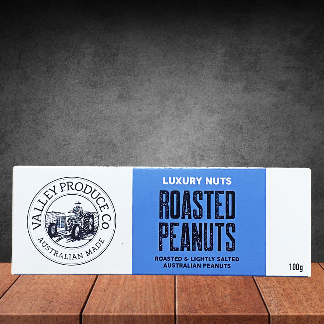 Valley Produce Co Luxury Roasted Peanuts 100g