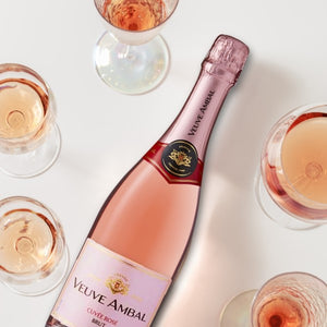 Veuve Ambal Vin Mousseux Rose Brut Sparkling NV 750ml