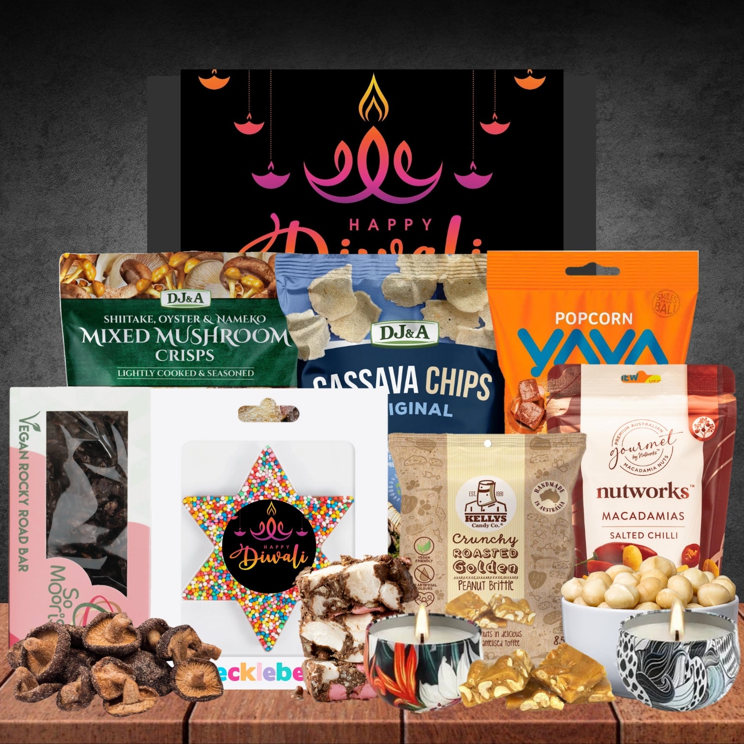 Victoria's Vegan Diwali Snack Hamper Featured Image