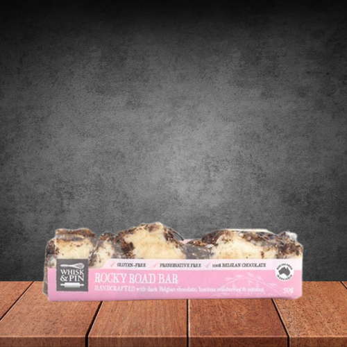 Whisk & Pin Rocky Road Bar 50g