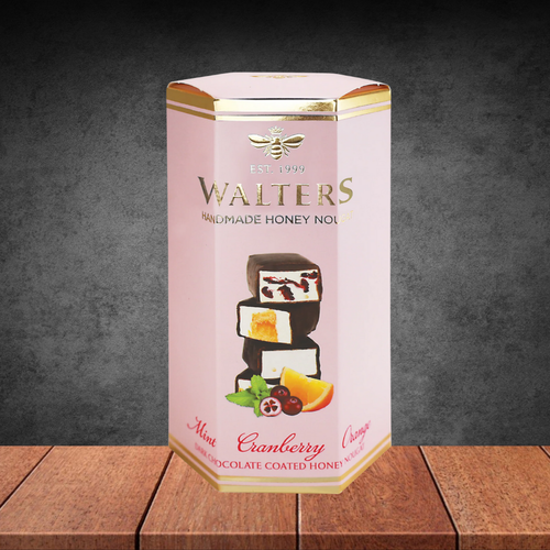 Walters Nougat Dark Chocolate Assorted Box 140g