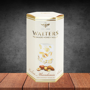 Walters Assorted Hazelnut Macadamia & Almond Nougat Box 120g