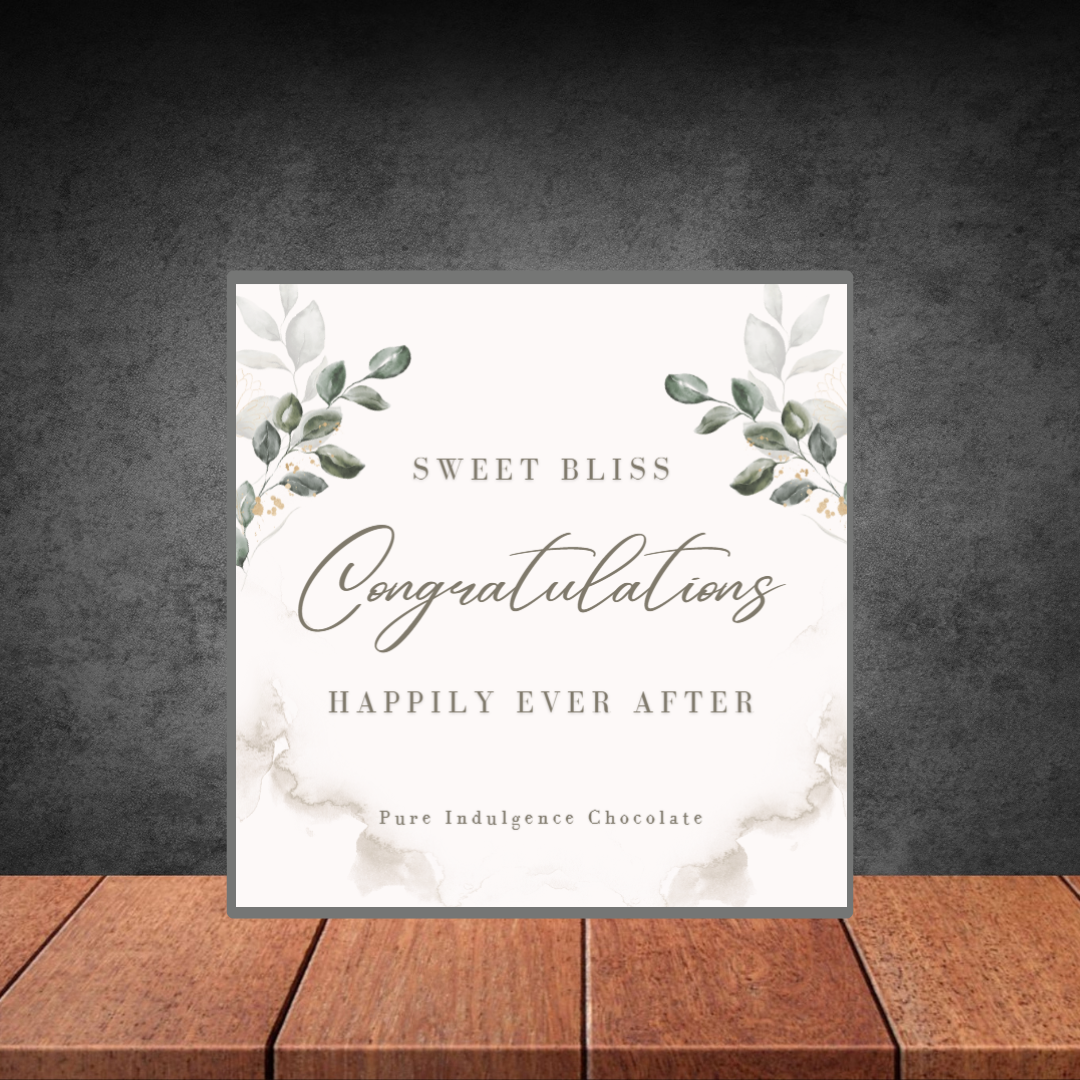 Wedding Celebrations Chocolate Box 40g