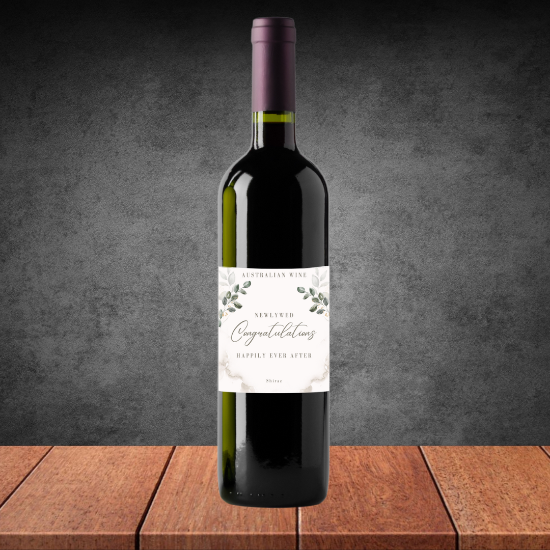 Wedding Congratulations Shiraz 750ml