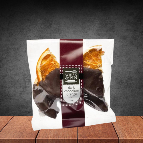 Whisk & Pin Dark Chocolate Orange 60g