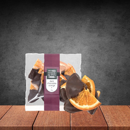 Whisk & Pin Chocolate Dipped Oranges 60g